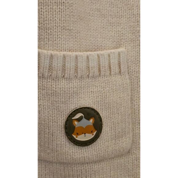 Sergent Major Cardigan – Size 24 Months – Fox Knit Warm Neutrals - Picture 7 of 8